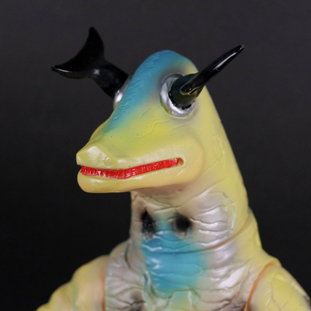 ソフビ/ブルマァク BULLMARK/ウルトラセブン/エレキング/レトロカラー