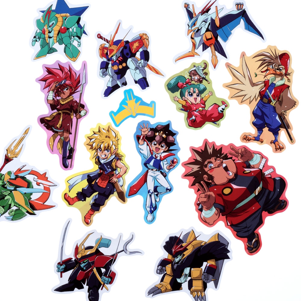 魔神英雄伝ワタル&魔神英雄伝ワタル2/シールシート｜墓場の画廊ONLINE