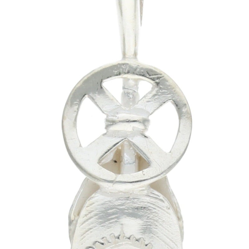 SALE】【美品】SVハートホイールフェザー 大 【取扱：原宿シルバー店