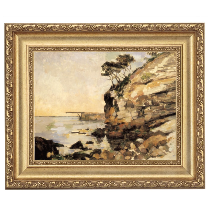 セザンヌ 「リンゴのある静物」 10号 立体複製名画【ポイント5％還元