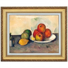 セザンヌ 「リンゴのある静物」 10号 立体複製名画【ポイント5％還元