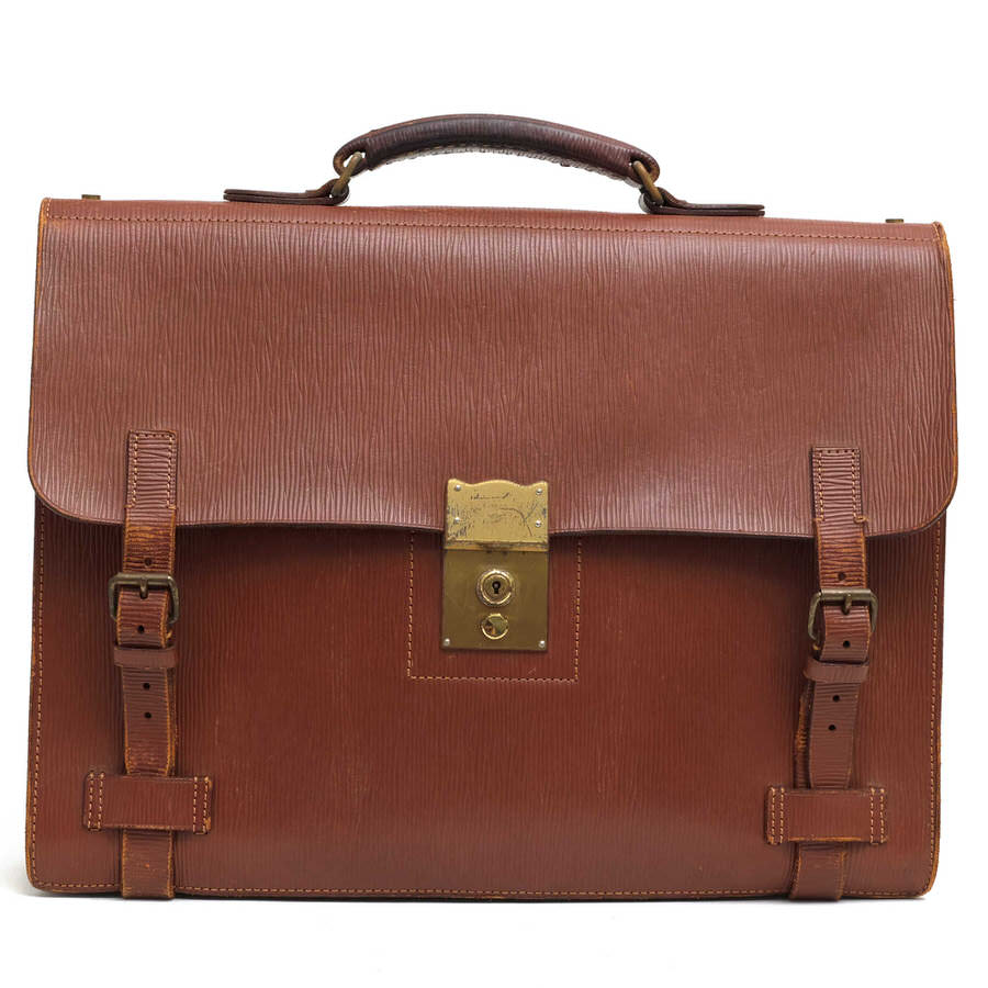 90s 日本製 Porter トラスティーノ ダレスバッグ ドクターズバッグ 茶