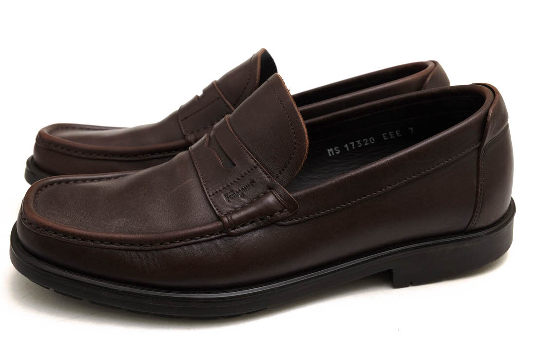 Salvatore Ferragamo / フェラガモ 牛革 カーフ レザーソール Uチップ