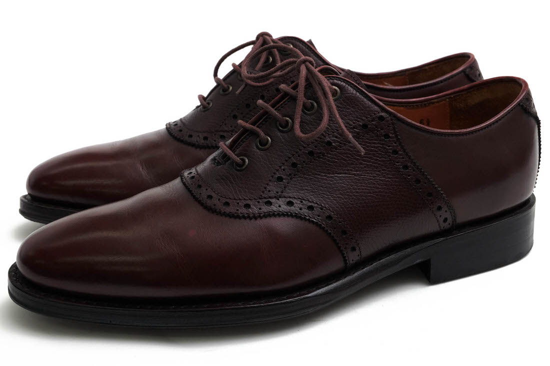 JALAN SRIWIJAYA 6601 11120 / ジャランスリワヤ サドルシューズ 牛革