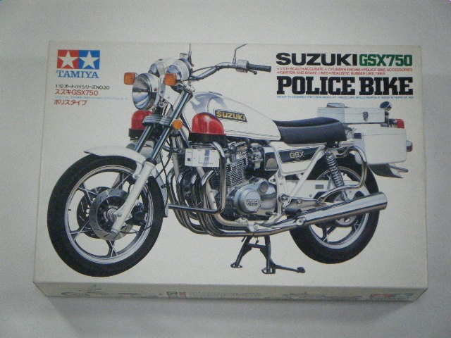 スズキGSX750ポリス （タミヤ） No20 1/12 | 自動車プラモデル,バイク