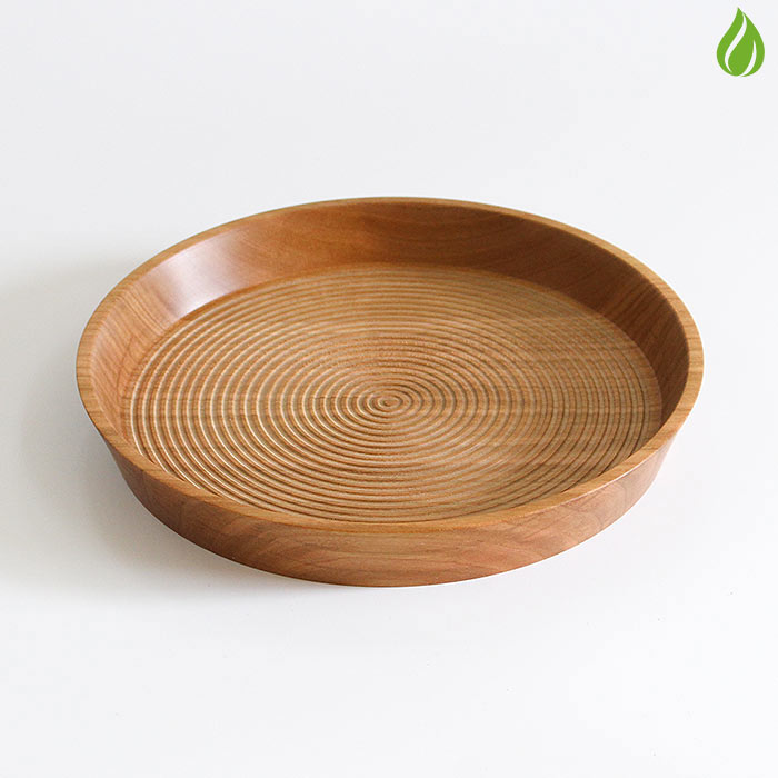 前田昌輝作 トーストプレート（オイル）サクラ 20cm