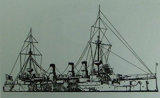 SM024 日本海軍 一等巡洋艦 八雲 | シールズモデルズ | 艦船,第一次