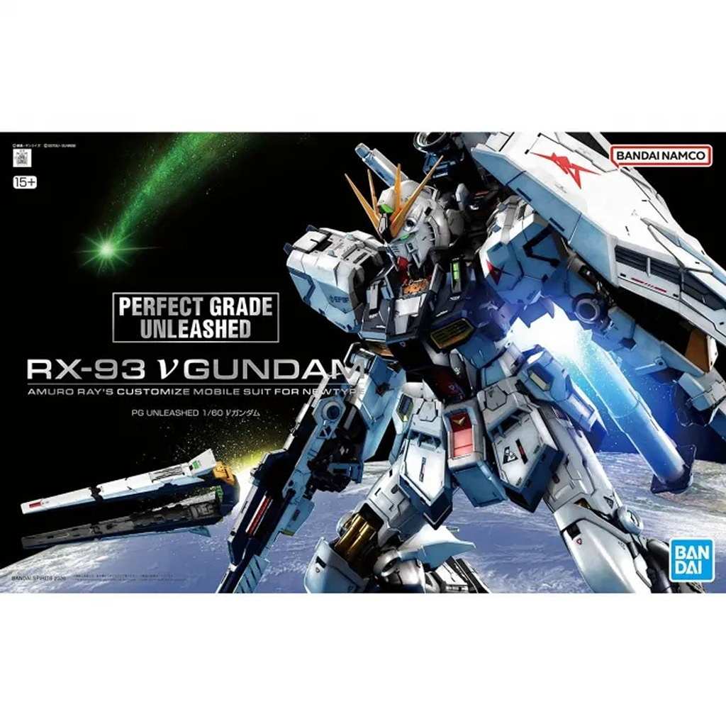 新製品】1/60 PG UNLEASHED νガンダム + νガンダム用 LEDユニット