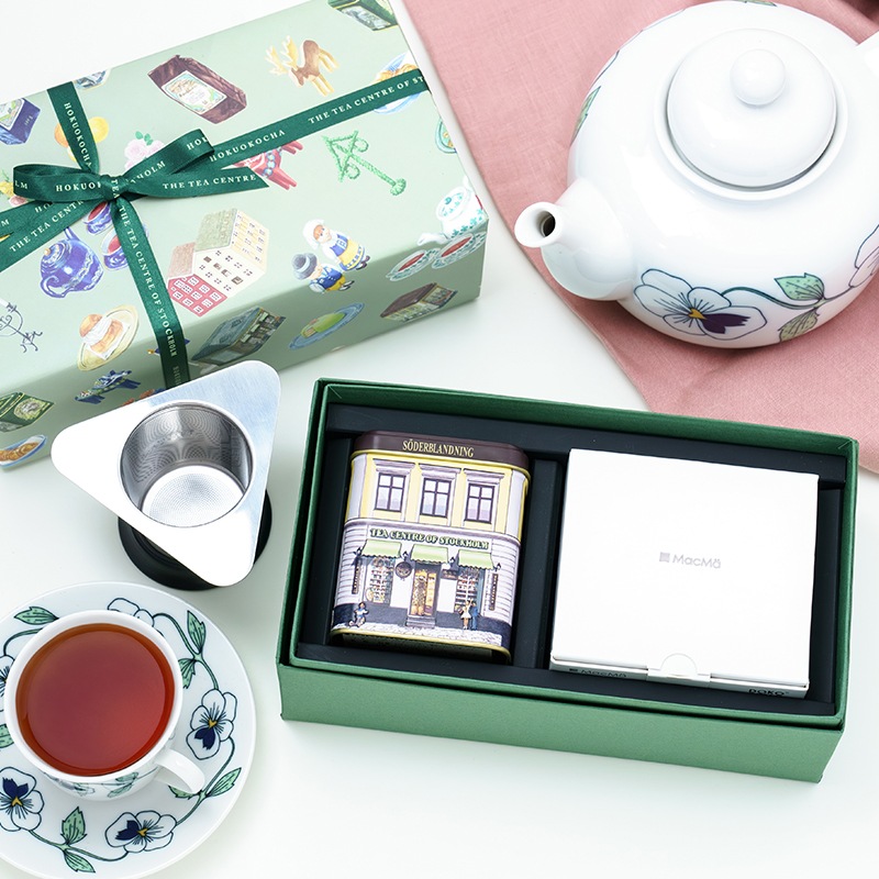 北欧紅茶ギフトBOX クラシック缶と茶こしのセット | すべての商品