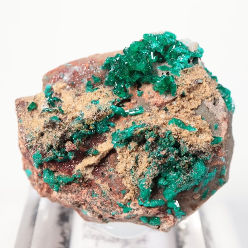 コンゴ産 ダイオプテーズ | 鉱物標本,タ行,ダイオプテーズ/翠銅鉱