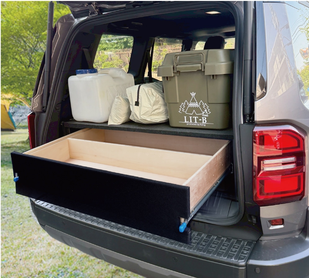 ランクル250専用ベッドキット FLATRACK250D 引き出し収納付