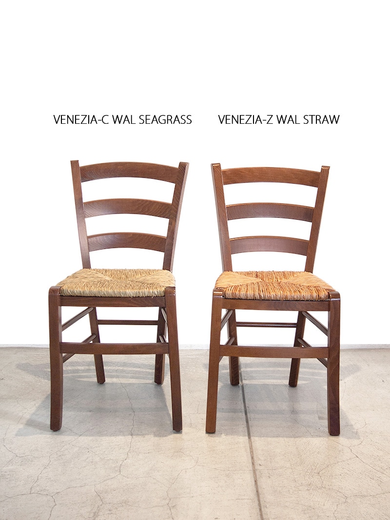 IDEA VENEZIA-C WAL SEAGRASSダイニングチェア2脚グレー IDEA VENEZIA