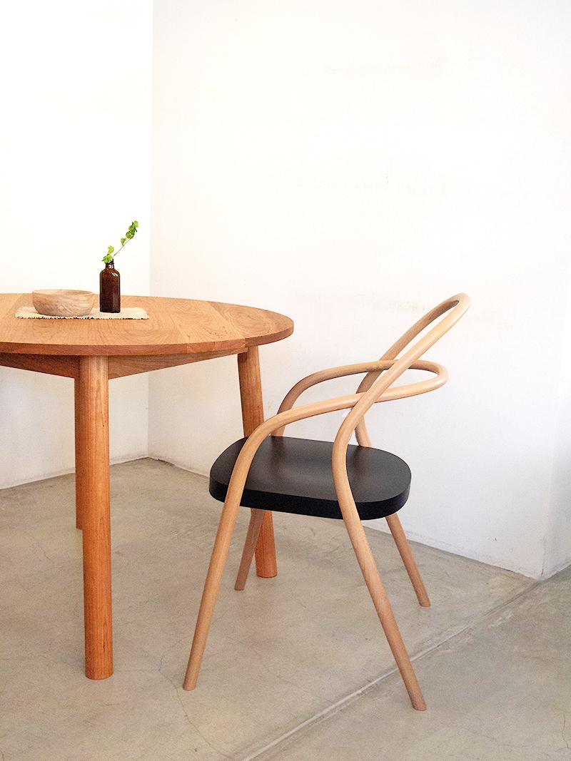 アンティーク ジャパニーズ ヴィンテージ 丸テーブル 寄木 剥離 無垢材