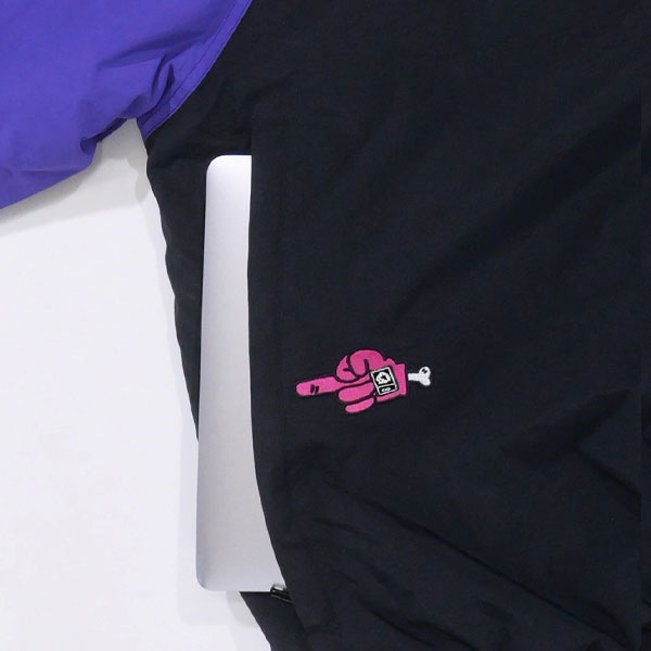 MAGICAL MOSH MISFITS】MxMxM NYLON FLEECE JKT black マジカル