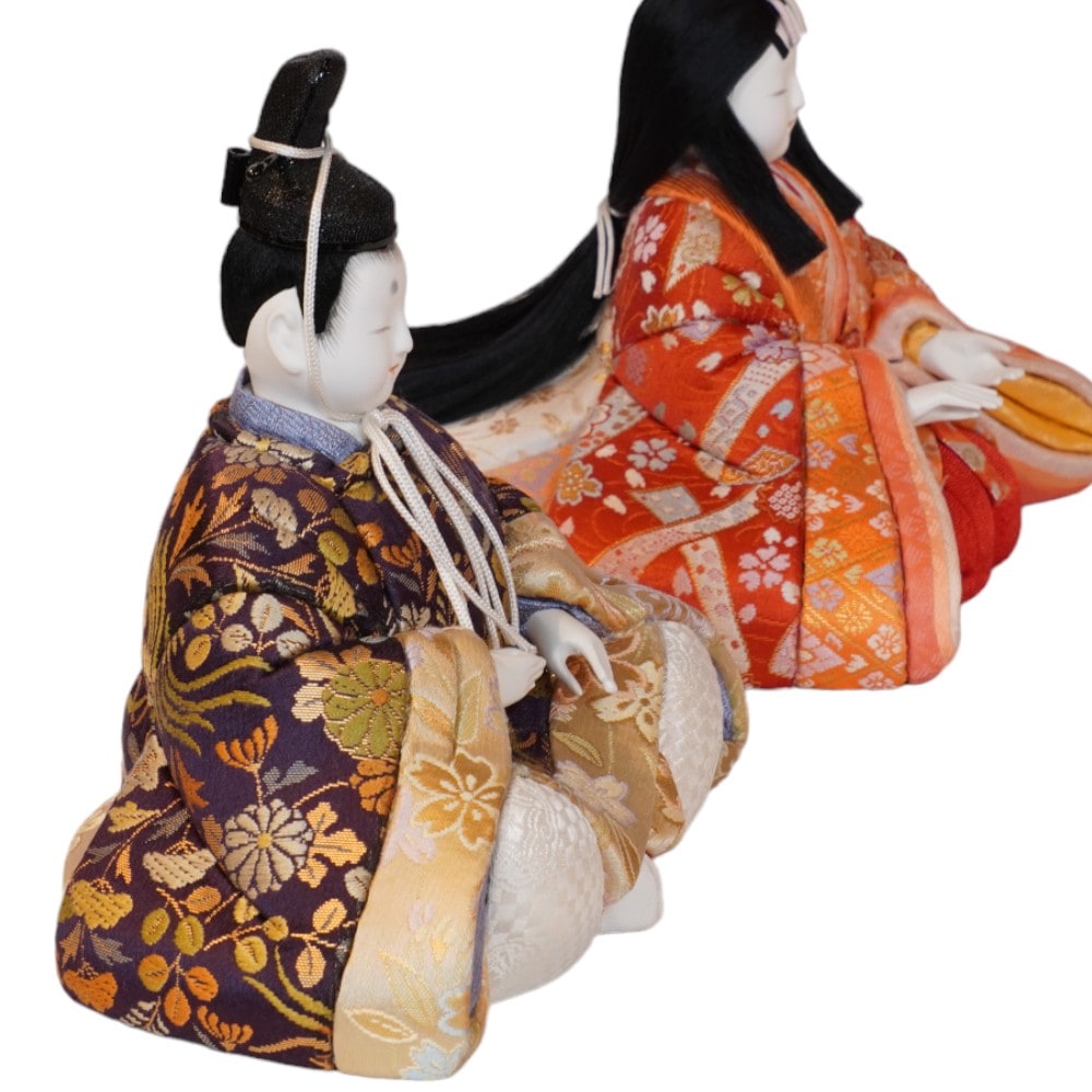 木目込み雛人形】加茂雛 親王飾り | 真多呂作 ｜雛人形・五月人形の