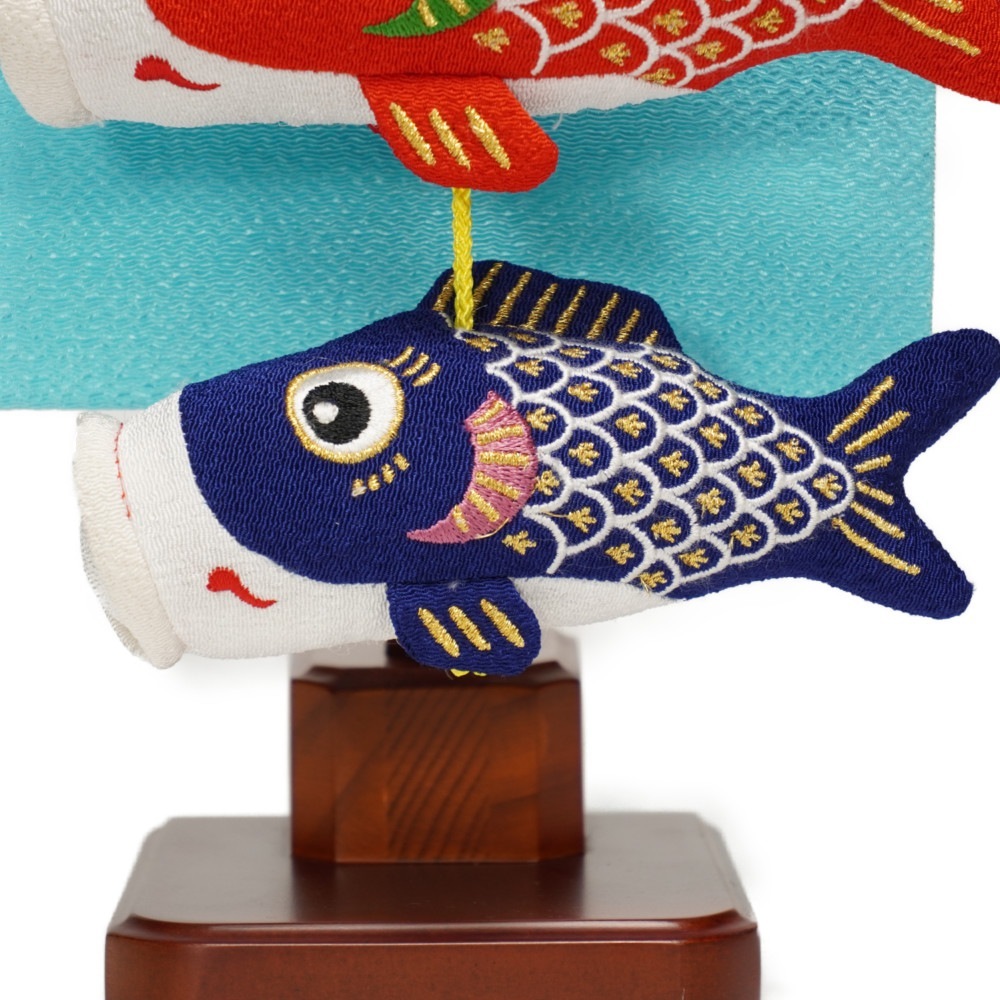 つるし飾り】空色飾り鯉のぼり(小) 〈男の子〉[225T-098] ｜雛人形・五