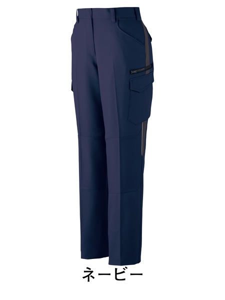 JICHODO】 83116 製品制電ストレッチレディースカーゴパンツ [秋冬