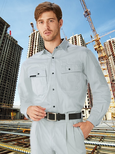 Field Message】 47304 長袖シャツ [通年]通販ページ│自重堂＜公式