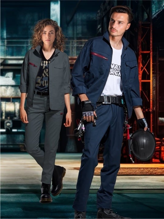 Z-DRAGON】73300 エコ製品制電ストレッチジャンパー[2024年秋冬]※SLIM