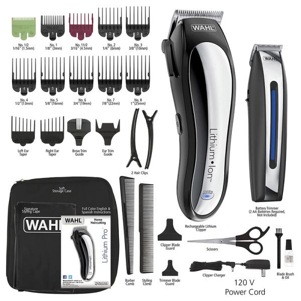 Wahl バリカン ウォール イオン コードレストリマー 散髪 短髪 ヘア