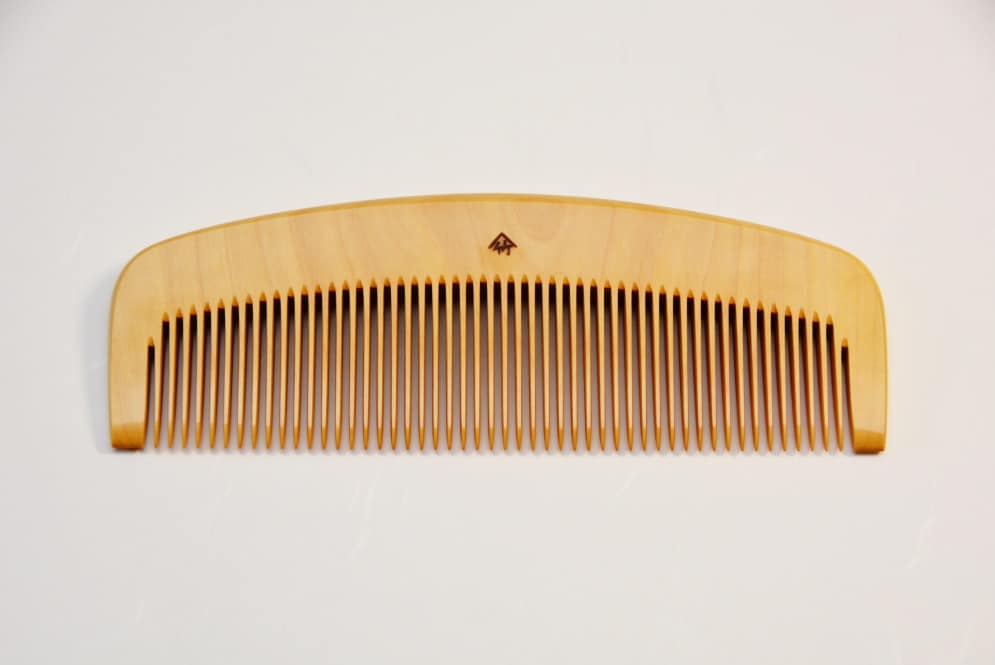 極上国産本つげ4寸とき櫛(細歯) | つげ櫛,極上とき櫛 | 十三や