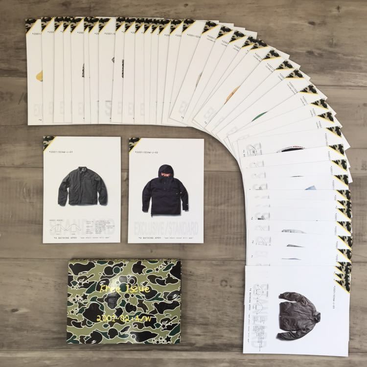 bapemania 2001-02 A/W カタログ ape コレクションブック camo 本 book