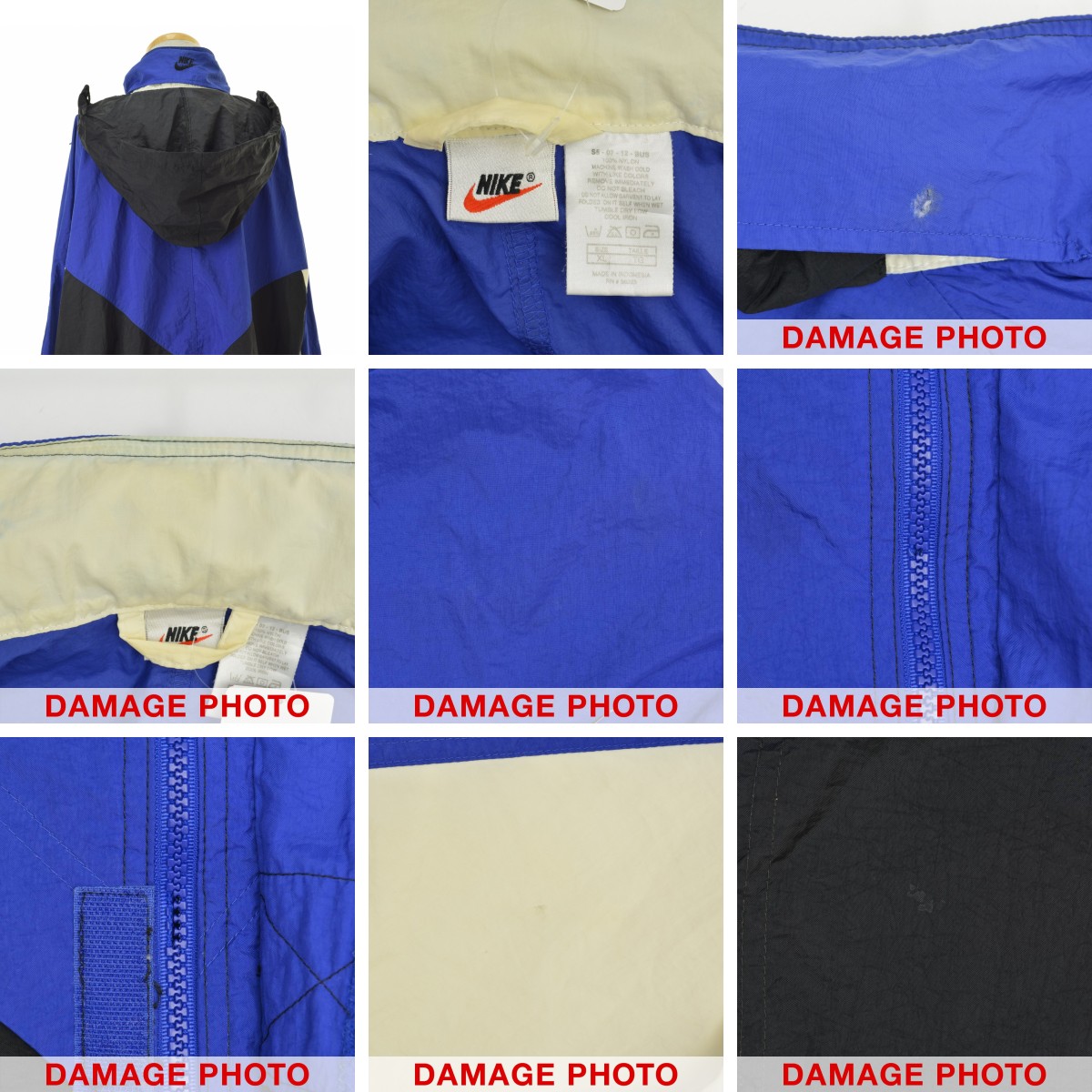 ブランド古着】NIKE / ナイキ 90s ウインドブレーカー ナイロン