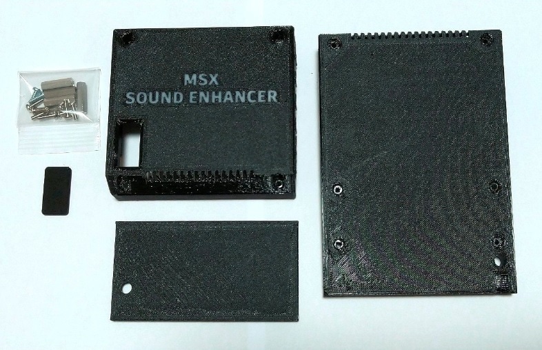 Black】MSX SOUND ENHANCERケース（キット） | 同人ハード（キット