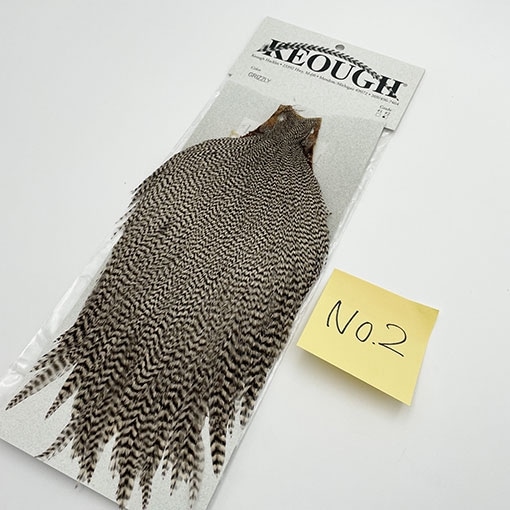 METZ グリズリー ハックルケープ 未使用。 ミッジから、ドライ