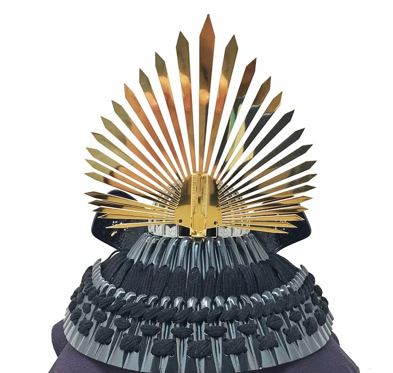 五月人形 コンパクト 戦国武将「豊臣秀吉」| ケース入り太閤の武将兜