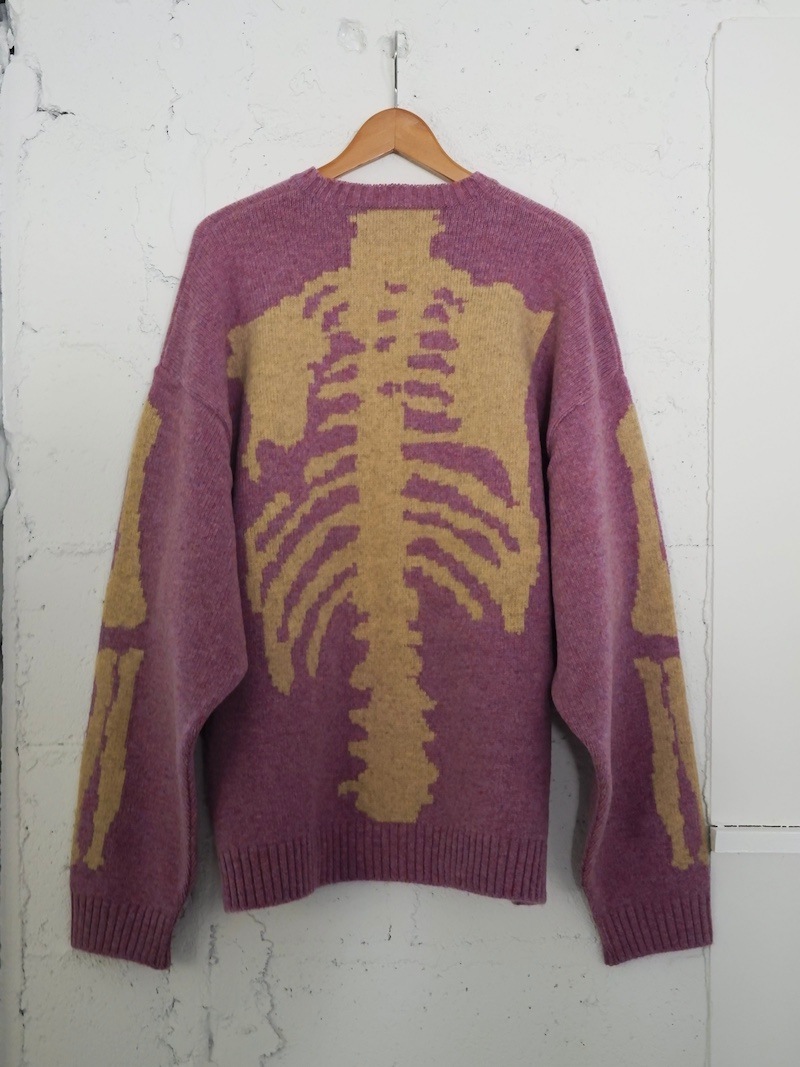 KAPITAL(キャピタル) / 5G ウール BONEクルーセーター (L.パープル