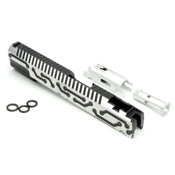 ハイキャパエアソフトガン スライドアセンブリセド