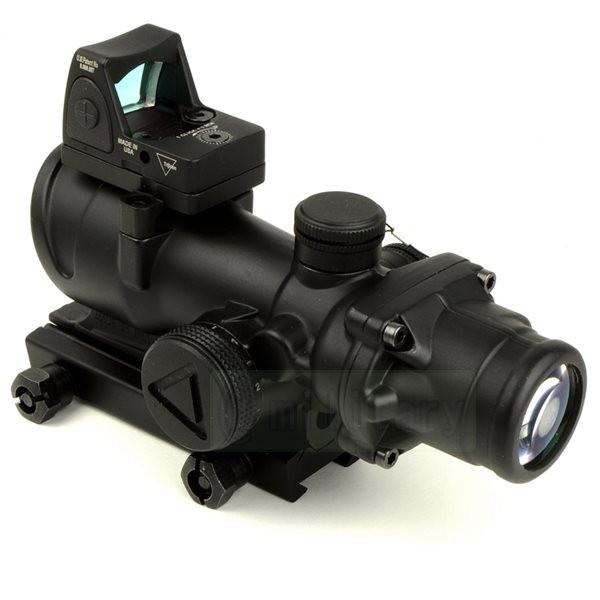 TA02/ RMR ：ACOG タイプ レティクル発光 4倍スコープ & RMRドット