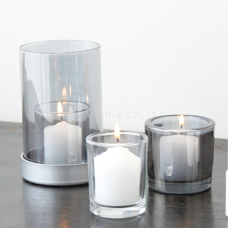 カメヤマキャンドル キャンドルホルダー 52個&LED ライト51個 カメヤマ