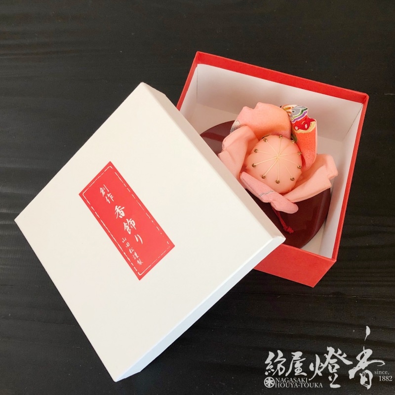 置き香/匂い袋『正絹製匂袋 創作香飾り【桜-SAKURA-】』山田松香木店