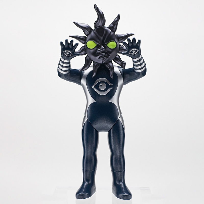 抽選商品】【再販】超復刻版タローマンソフビ人形 (ブラックタローマン