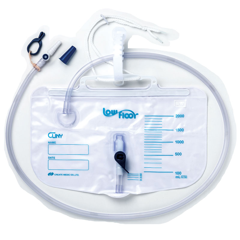 クリニー採尿バッグ（ローフロアー） 2000mlの通販 ハッピーハート