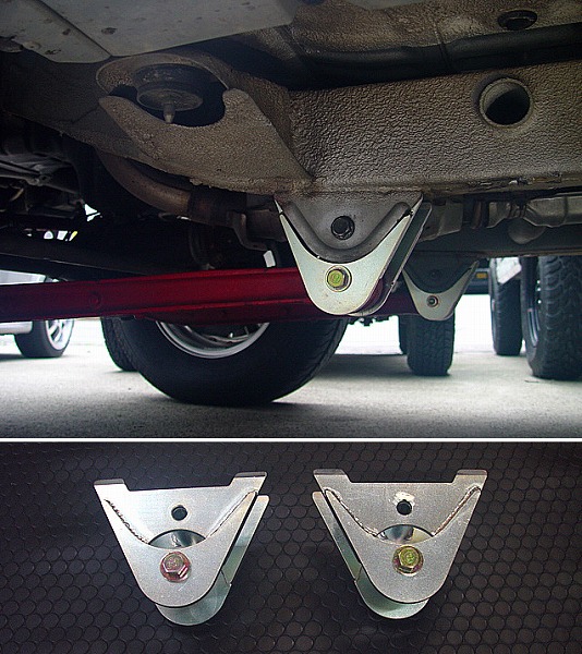 ジムニー サスペンション リーディングアーム ダウンブラケット 左右