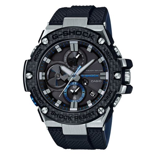 CASIO G-SHOCK G-STEEL GST-B100XA-1AJF ソーラー腕時計カーボンベゼル