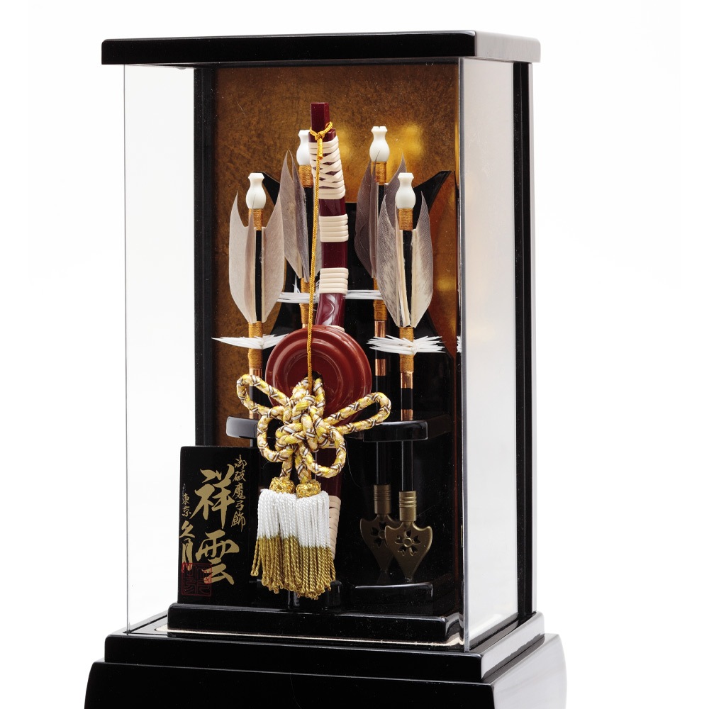 破魔弓ケース飾り 9号 正面アクリルケース 72EY-75 | 破魔弓 | 【公式