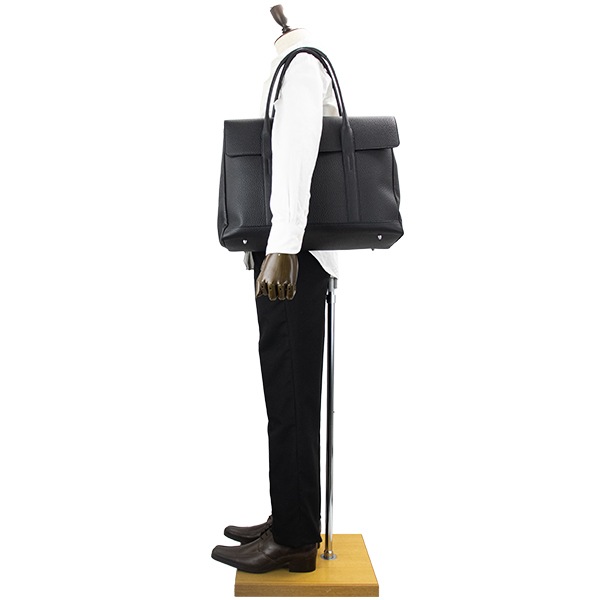 アカーテ バッグ カーフレザー フラップトートバッグ ACATE MESCOLARE