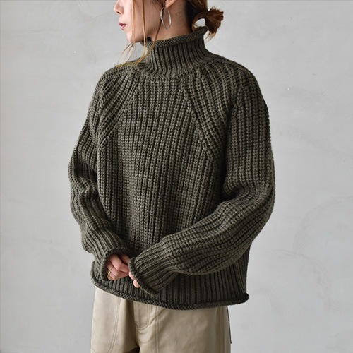 bn-20fl-050) / BATONER (バトナー) / CHUNKY SIGNETURE TURTLE NECK