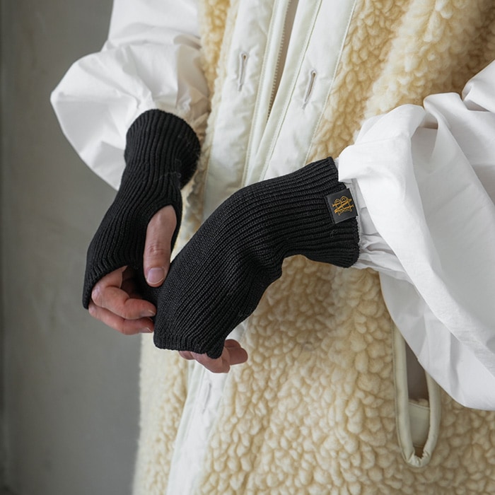 20%OFF】（bn-23fi-008） / BATONER(バトナー) /SOLID WOOL HAND