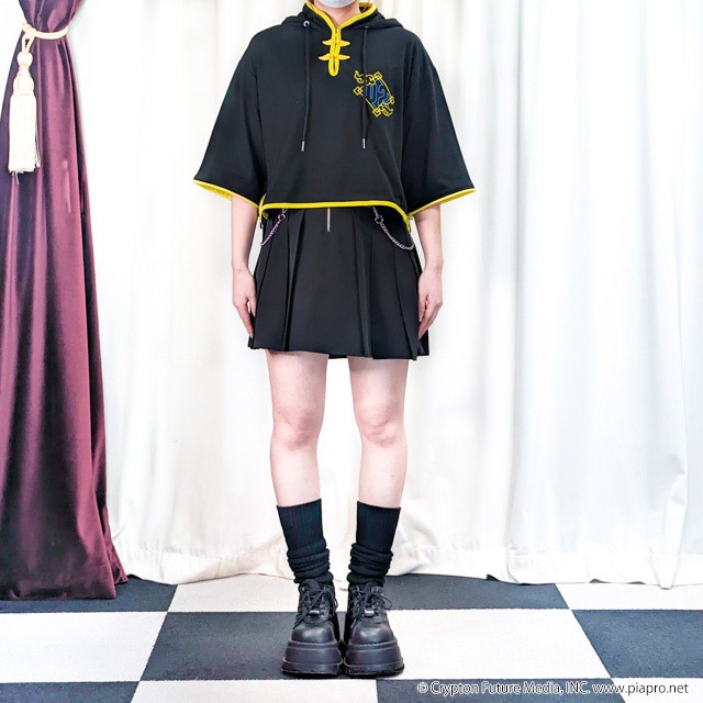 鏡音リン・レン チャイナパーカー 【BLACK】 / 鏡音リン・レン