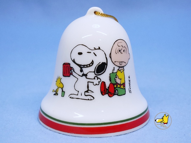ビンテージ Determined '70s スヌーピー Christmas Bell オーナメント