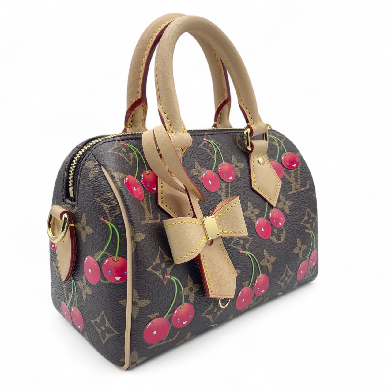 ルイヴィトン LV × TM スピーディ バンドリエール 20 モノグラム