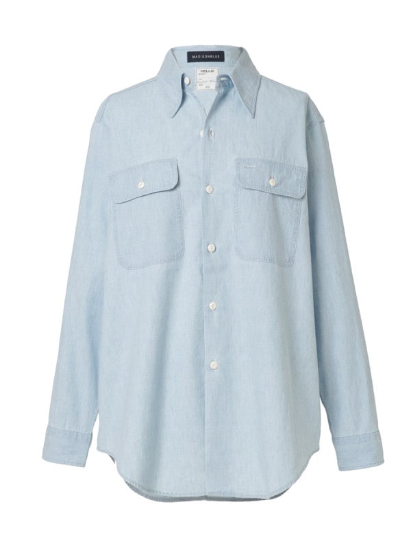 HAMPTON CHAMBRAY SHIRT(OW) | SHIRT/BLOUSE | MADISONBLUE