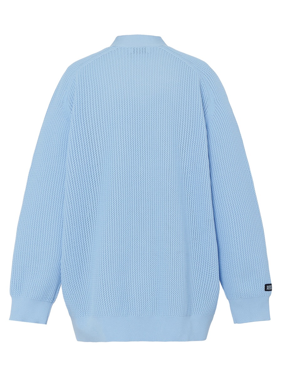 BIG KNIT V CD MESH | UNISEX | MADISONBLUE