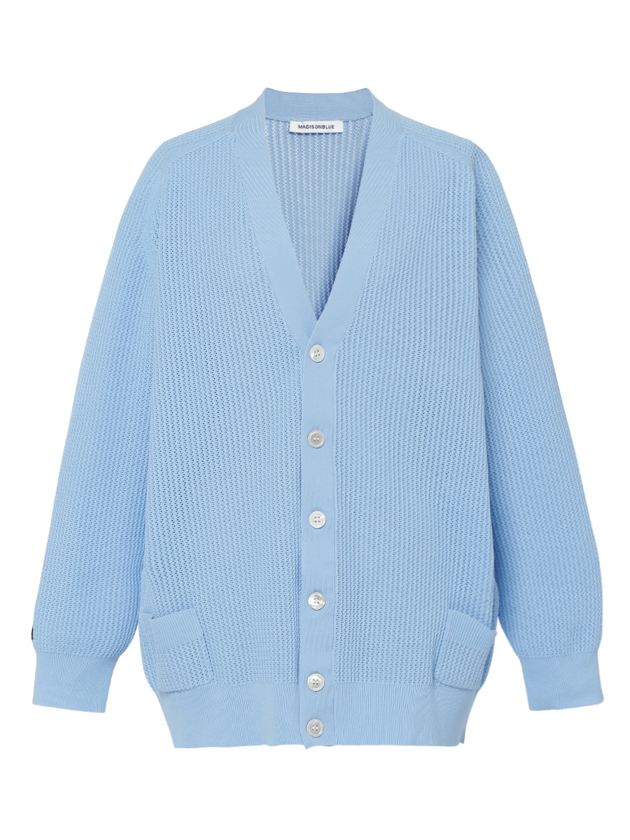 BIG KNIT V CD MESH | UNISEX | MADISONBLUE