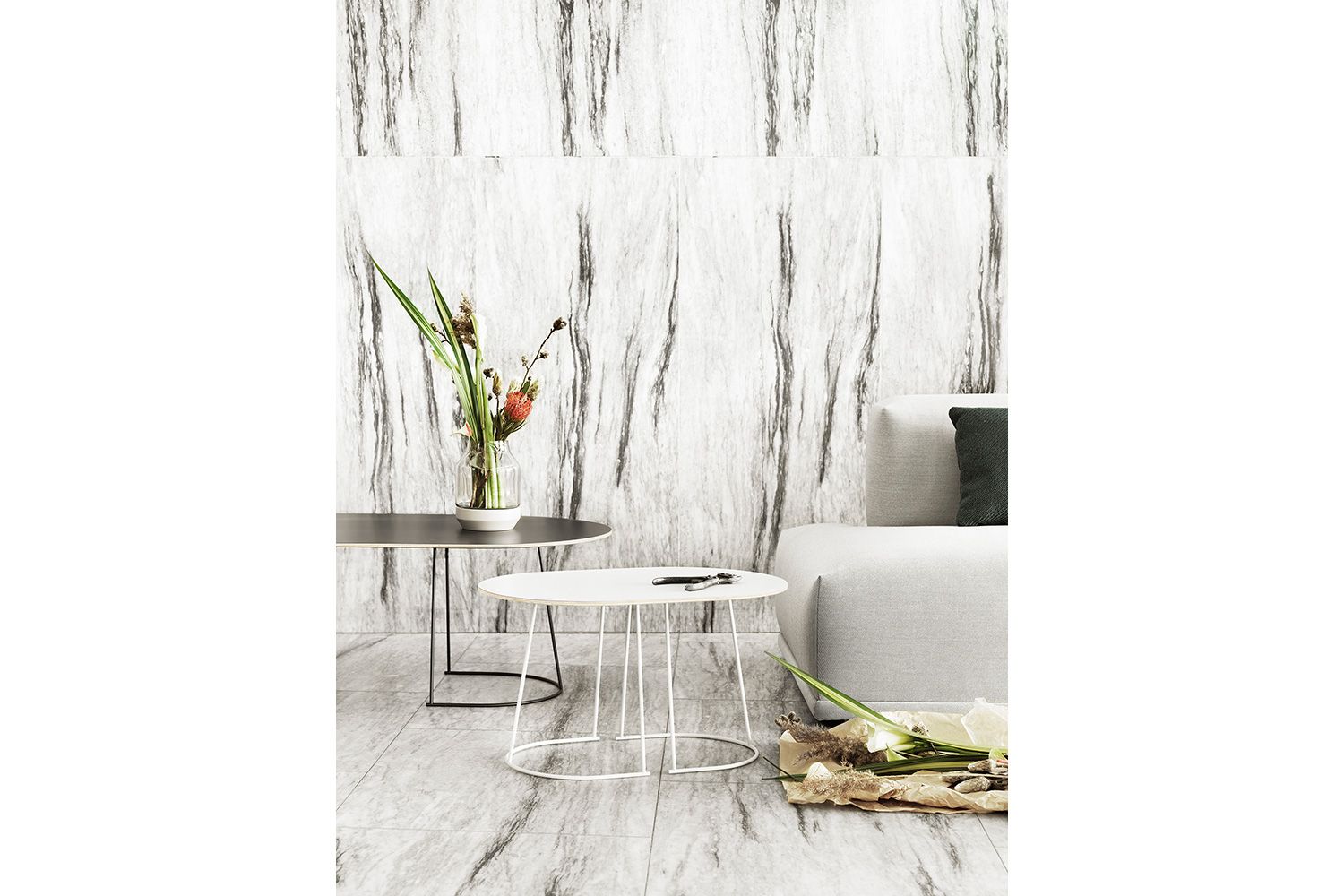 エアリーコーヒーテーブル スモール / ミディアム / ラージの通販